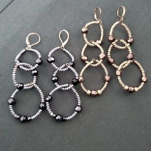 Hand made Beaded Earings